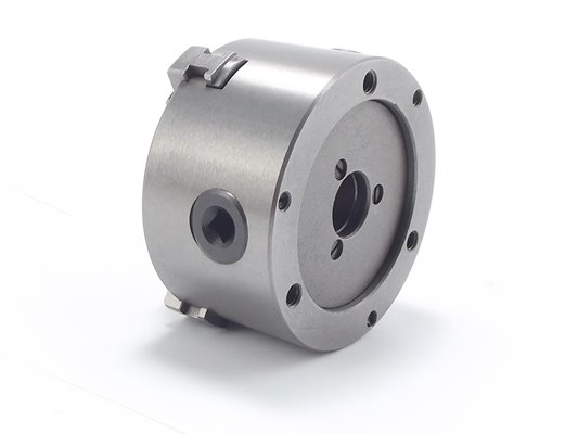 Uchwyt tokarski samocentrujący, żeliwny, 3 - szczękowy: 100MM - (DK11 - 100)