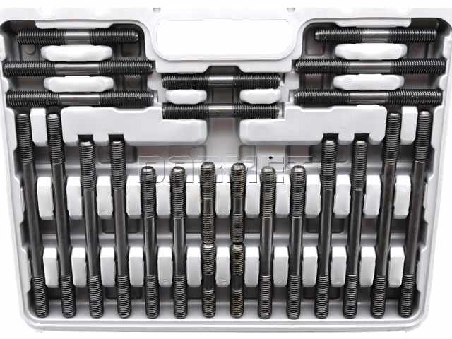 Płytki dociskowe | zestaw 58 elementów mocujących M12/14 mm