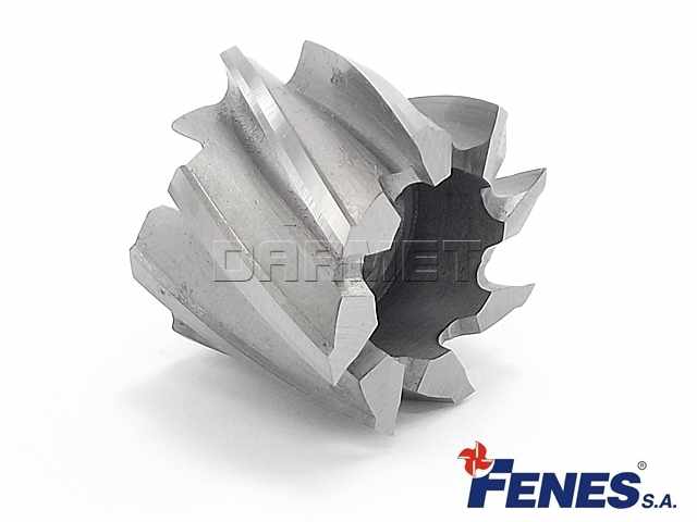 Frez nasadzany 40 mm | 8-ostrzowy | DIN 1880-N, HSS-E - FENES 0641-511-700-510