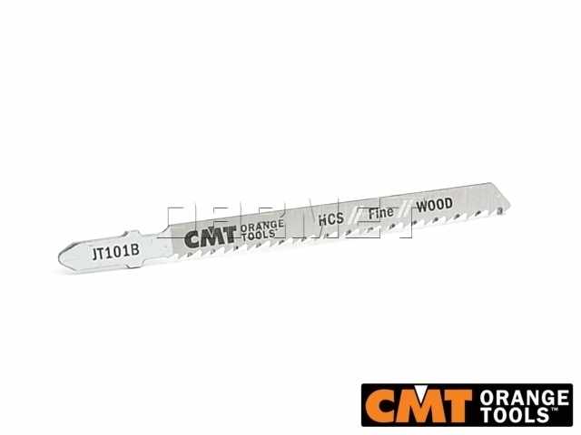 Brzeszczot do wyrzynarek, do drewna, długość całkowita 100MM, 25 sztuk - CMT (JT101B)