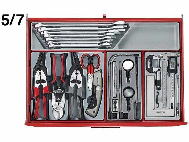 Zestaw narzędzi TCMM545N - 545 elementów - TENGTOOLS (17233-0102)