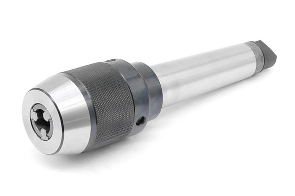 Uchwyt wiertarski bezkluczykowy samozaciskowy 3 - 16MM | zintegrowany z trzpieniem | gwint | płetwa wkręcana w zestawie - Morse MK4 - DARMET