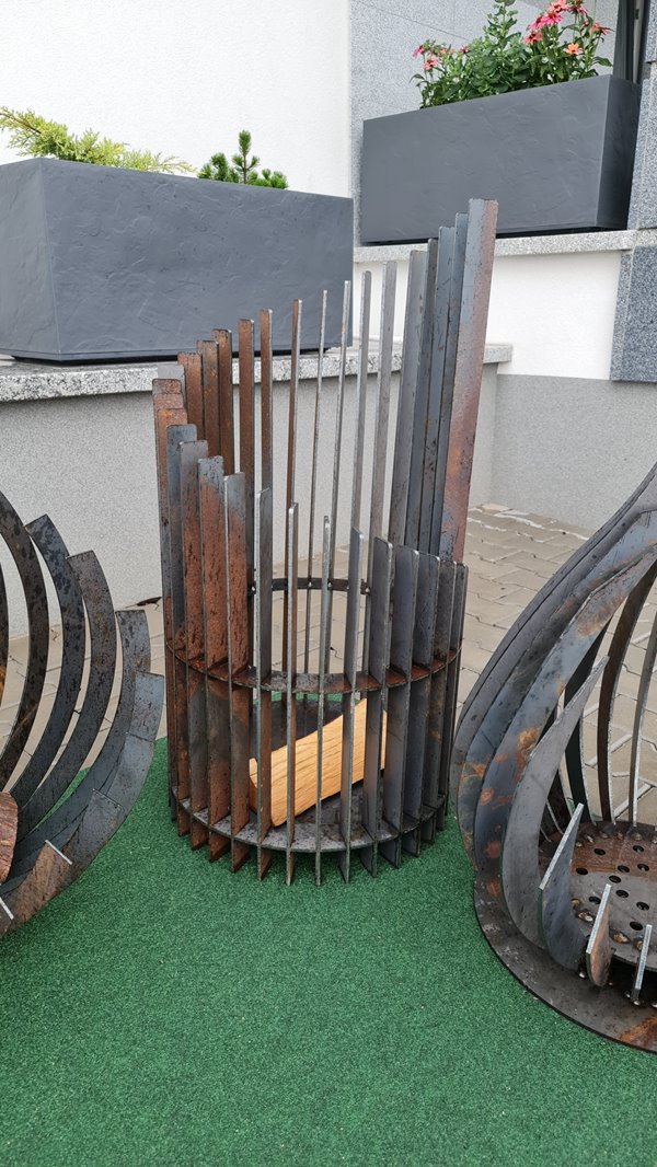 Palenisko ogrodowe SŁUP – średnica 45 cm, wysokość 90 cm