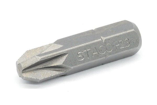 Bit udarowy PZ3, 1/4" x 25 mm, 2 szt. - STACO (20806)