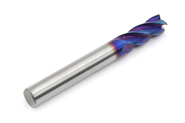 Frez 6 mm, 4-ostrzowy, BLUE, uniwersalny do 65 HRC, pełnowęglikowy VHM - DARMET 40616506B