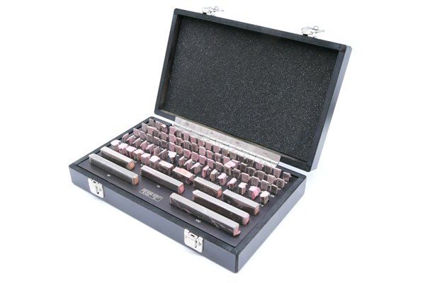 Płytki wzorcowe Darmet 87 szt KLASA 0