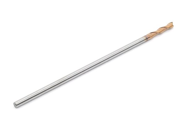 Frez 2-ostrzowy 3 mm | uniwersalny do 55 HRC | Gold | pełnowęglikowy VHM - DARMET 203127503G