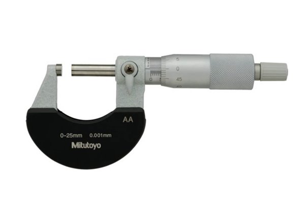 Mikrometr zewnętrzny z izolowanym kabłąkiem 0-25 mm | rozdzielczość 0,001 mm | analogowy - MITUTOYO 102-311