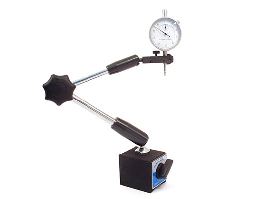Statyw magnetyczny przegubowy hydrauliczny do czujnika zegarowego | długość 343 mm - Darmet (201)