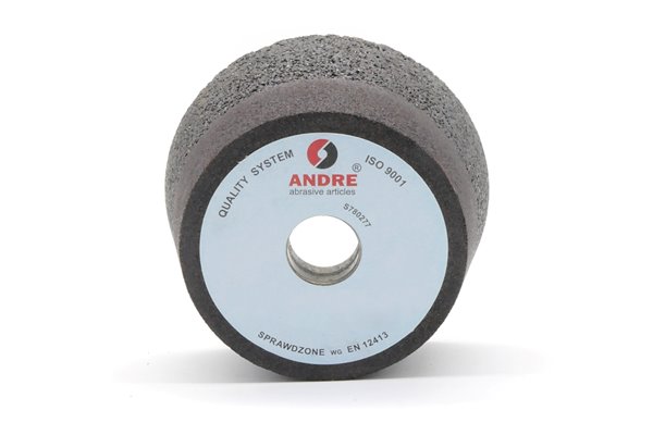Ściernica garnkowa z wkładką gwintowaną 80/54 mm x55 mm x M14 | 95A24Q | typ 1114 - ANDRE 131161