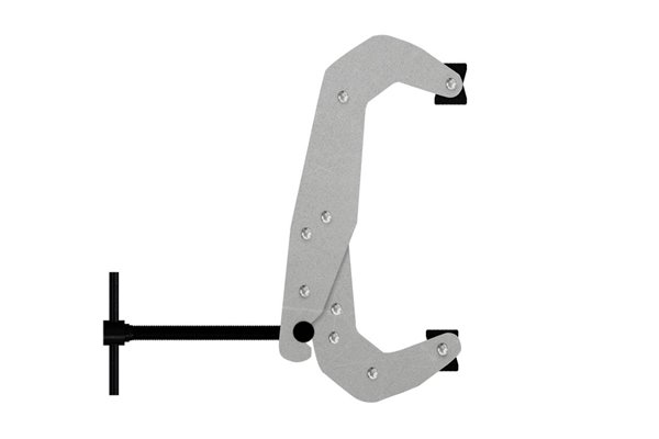 Klamra narzędziowa EUCTC ze szczękami pływającymi i z uchwytem "T", 25 x 15 x 20 mm, nacisk 130 kg - ZALCO EUCTC-1