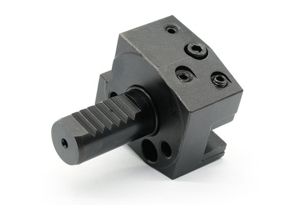 Uchwyt narzędziowy VDI 20 typ B1 | poprzeczny prawy | do noży tokarskich 16 mm | B1.D20.H16 - Darmet