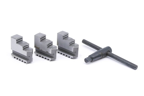 Uchwyt tokarski 100 mm | 3 - szczękowy | mocowanie stożek Morse MS2 - Darmet (DM-377)