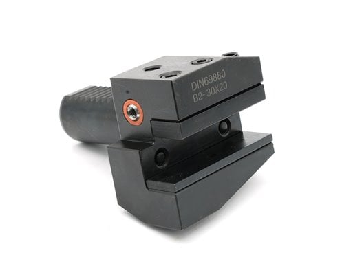 Uchwyt narzędziowy VDI 20 typ B2 | poprzeczny lewy | do noży tokarskich 16 mm | B2.D20.H16 - Darmet