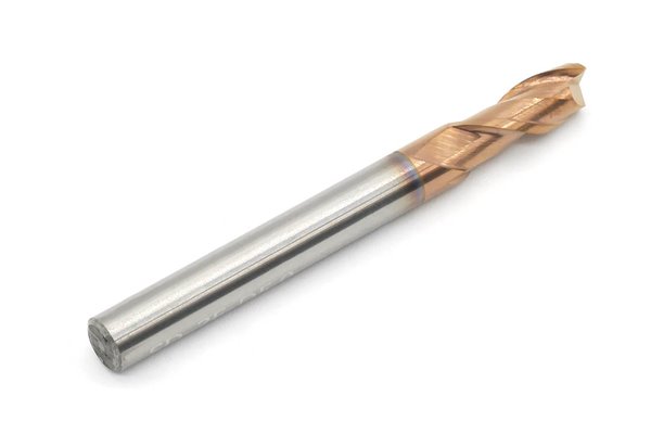Frez 2-ostrzowy 5 mm | uniwersalny do 55 HRC | Gold | pełnowęglikowy VHM - DARMET 205135005G
