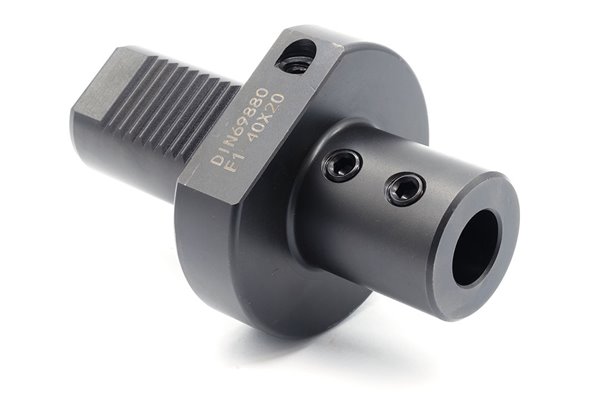 Uchwyt narzędziowy VDI 40 typ E1 do wierteł składanych z chwytem Weldon 20 mm | E1.D40.WE20 - Darmet