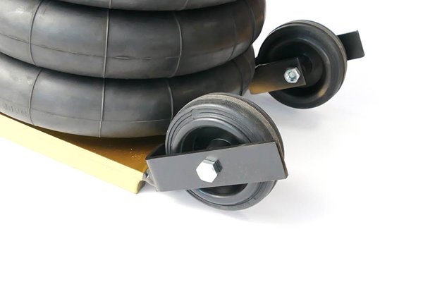 Podnośnik pneumatyczny bałwanek 3 tony | zakres podnoszenia 140–380 mm