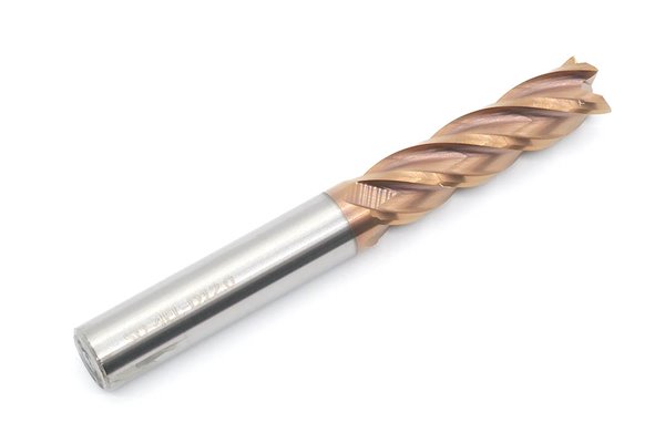 Frez 12 mm | 4-ostrzowy | uniwersalny do 55 HRC | pełnowęglikowy VHM | DARMET 4123510012G