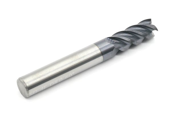 Frez 8 mm | 4-ostrzowy INOX | do stali nierdzewnych do 60 HRC | pełnowęglikowy VHM - 40820608INOX