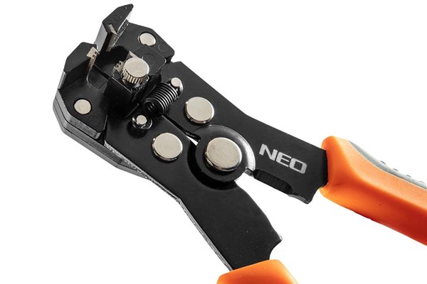 Automatyczny ściągacz izolacji, czołowy 0,5-6 mm², 160 mm - NEO TOOLS 01-534