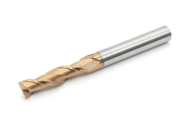 Frez 2-ostrzowy 10 mm | uniwersalny do 55 HRC | Gold | pełnowęglikowy VHM - DARMET 2103010010G