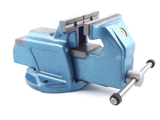 Imadło ślusarskie stałe 175 mm | typ 1250-175L - BISON-BIAL 321250180900