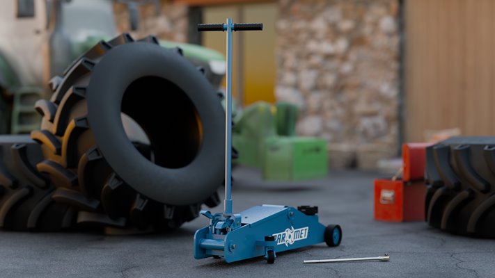 Podnośnik hydrauliczny 10 ton | zakres podnoszenia 235–920 mm