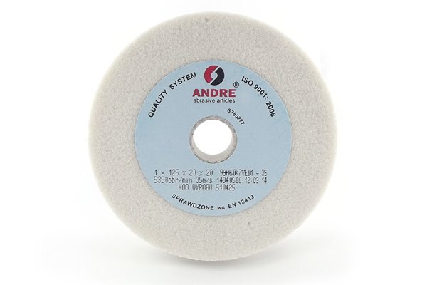 Kamień szlifierski 200 x 25 x 32 mm | ściernica płaska | typ 1 | 99A60K7VE01 - ANDRE 511464