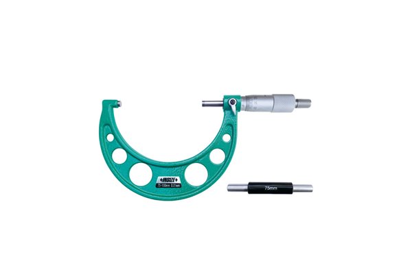 Mikrometr zewnętrzny analogowy | zakres 75 - 100 mm  - INSIZE 3203-100A