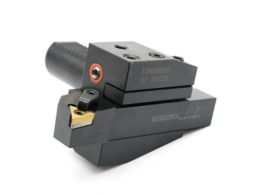 Uchwyt narzędziowy VDI 30 typ B2 | poprzeczny lewy | do noży tokarskich 20 mm | B2.D30.H20 - Darmet