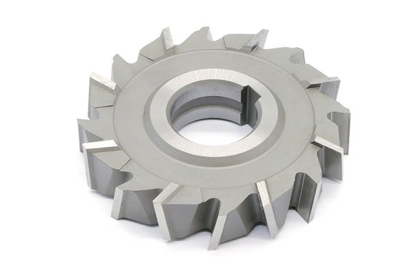 Frez tarczowy do metalu trzystronny naprzemian skośny 100 x 20 mm | DIN 885-A | HSS - DOLFAMEX