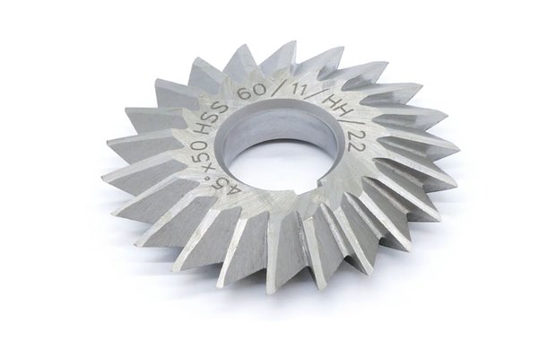 Frez tarczowy do metalu, kątowy, symetryczny DIN 847 - 45° x 50 - HSS - DOLFAMEX