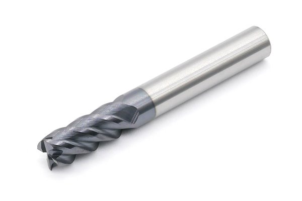 Frez 8 mm | 4-ostrzowy INOX | do stali nierdzewnych do 60 HRC | pełnowęglikowy VHM - 40820608INOX