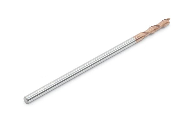 Frez 2-ostrzowy 4 mm | uniwersalny do 55 HRC | Gold | pełnowęglikowy VHM - DARMET 204157504G