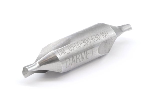 Nawiertak zwykły DIN333-A / NWRc, HSS - 6,3x16 mm - DARMET