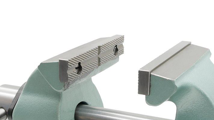 Imadło ślusarskie 150 mm z prowadzeniem pryzmowym typ 1240-150 - BISON 321240170000