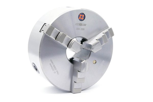 Uchwyt tokarski samocentrujący spiralny, żeliwny, 3 - szczękowy: 200 MM (DIN 6350) - DARMET