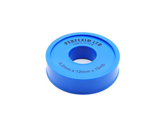 Taśma teflonowa uszczelniająca do gwintów rozprężna PTFE | 0,2 mm x 12 mm