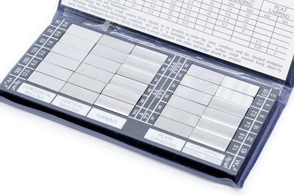 Zestaw wzorców chropowatości powierzchni Ra 0,05 - 12,5 | ze stali nierdzewnej - DARMET