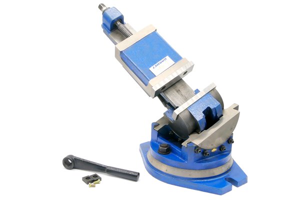 Imadło maszynowe pochylne kołyskowe 3-osiowe 125mm - FZU 125/120