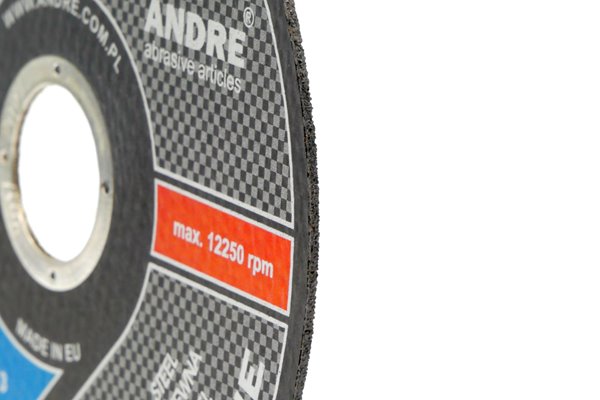 Tarcza do cięcia stali ECO-LINE | typ 41 | zestaw 10 szt. | 125 x 1 x 22,2 mm | A60RBF - ANDRE 010482