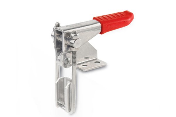 Zapięcie szybkomocujące, nierdzewne z pętlą zaciskową i zaczepem GN 851.1-700-T3-NI - ELESA+GANTER