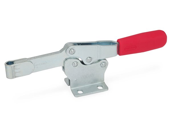 Dociskacz poziomy z przylgą poziomą GN 820-455-O - ELESA+GANTER