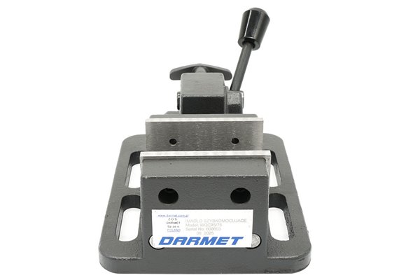 Imadło szybkomocujące warsztatowe 75 mm - WQC 75/75