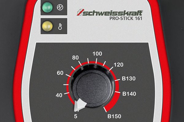 Spawarka elektrodowa inwertorowa PRO-STICK 161 MMA 230V – SCHWEISSKRAFT 1082161