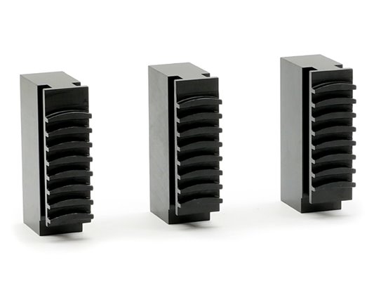 Szczęki jednolite miękkie 250 mm SJM | Komplet 3 szt. | do uchwytów 32**, 35**, 3-szczękowych - BISON-BIAL (398536050600)
