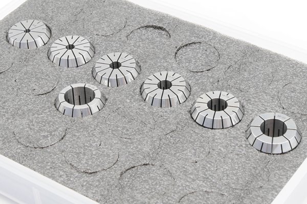 Zestaw tulejek zaciskowych ER40 | 7 sztuk | 5 - 25 mm | chwyt walcowy - DARMET