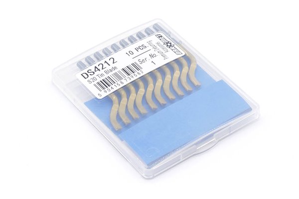 Ostrze do gratowania S20 TiN Zestaw 10 szt - DARMET DS4212