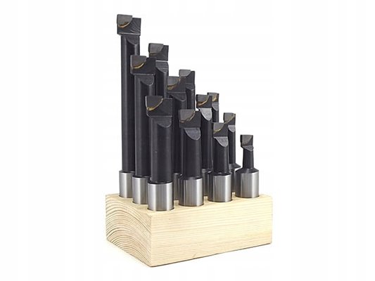 Zestaw noży do głowicy wytaczarskiej 12-225 mm,  GWZN-75