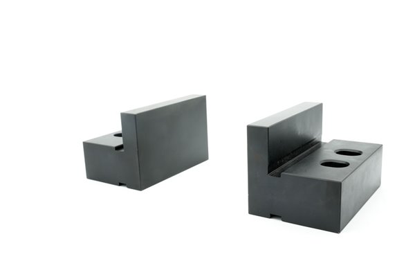 Wkładki szczękowe podwyższające 125 mm (komplet) do imadeł precyzyjnych FPZ 125